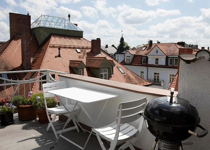 Penthouse Rooftop Terrace Munich